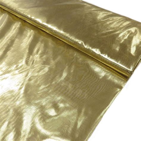 Metallic Tissue Lame Fabric 